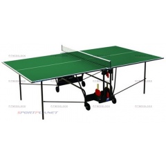 Hobby Indoor - зеленый в Красноярске по цене 19810 ₽ в категории теннисные столы Sunflex