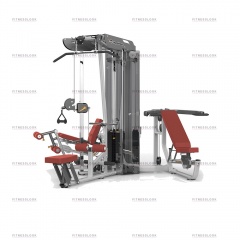 AeroFit ES3000+ES3000OPT с тяговой колонной из каталога мультистанций в Красноярске по цене 466990 ₽