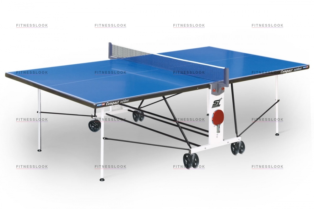 Start Line Compact Outdoor 2 LX Blue из каталога всепогодных теннисных столов в Красноярске по цене 42090 ₽