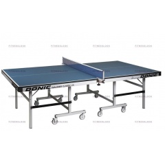Donic Waldner Classic 25 синий (без сетки) из каталога теннисных столов в Красноярске по цене 199990 ₽