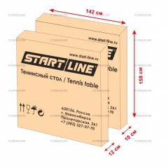 Start Line Top Expert Outdoor Blue из каталога теннисных столов в Красноярске по цене 54500 ₽