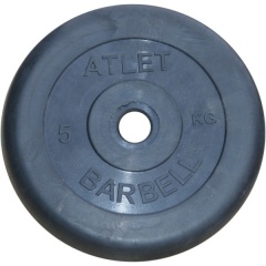 MB Barbell Atlet 51 мм - 5 кг из каталога скамей для пресса в Красноярске по цене 1786 ₽