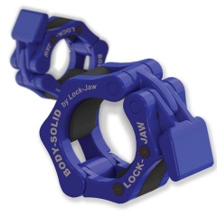 Body Solid (пара) 50 мм синие из каталога замков для грифа в Красноярске по цене 8040 ₽